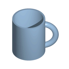 A torus turns into a mug